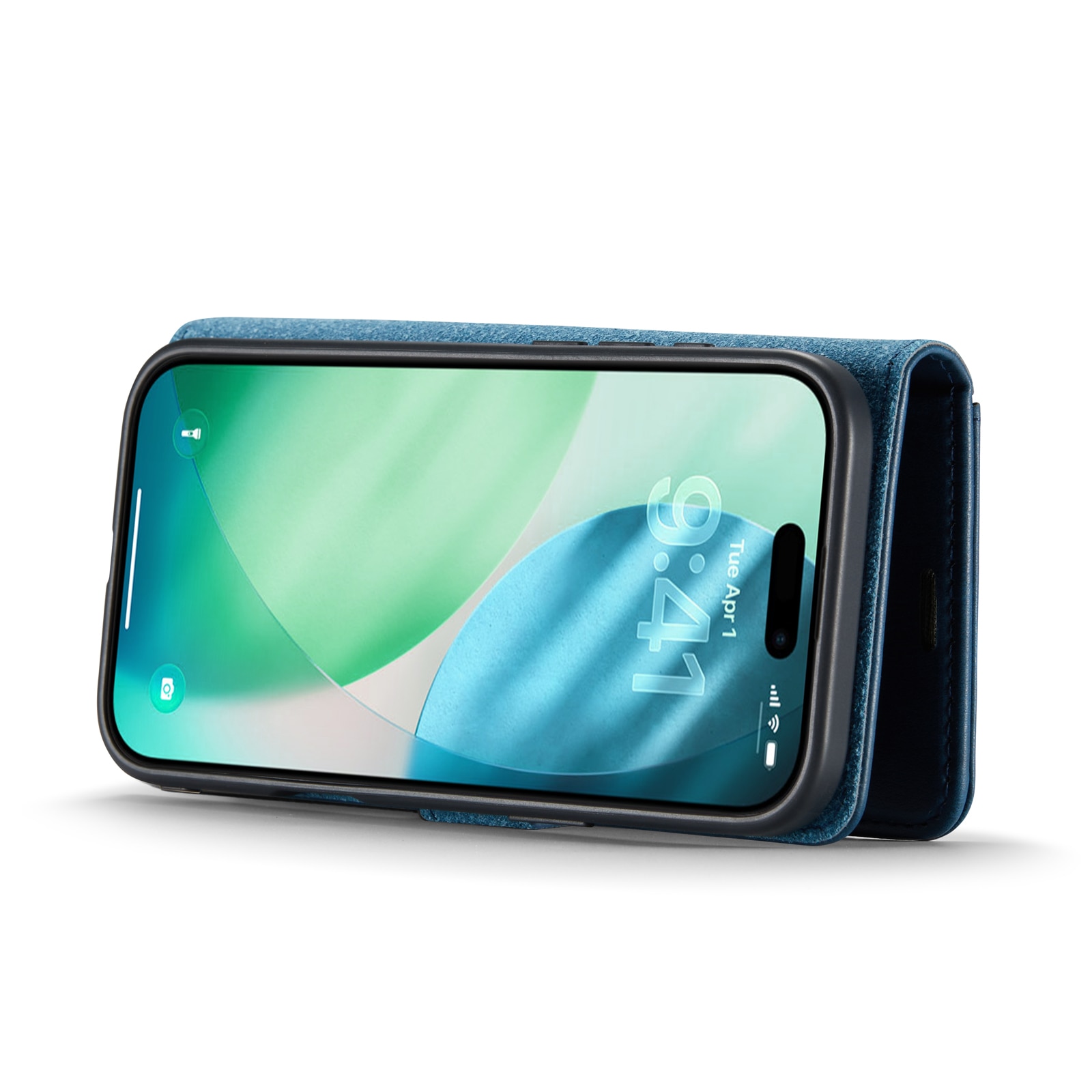 iPhone 17 Air Magnet Wallet Blue
