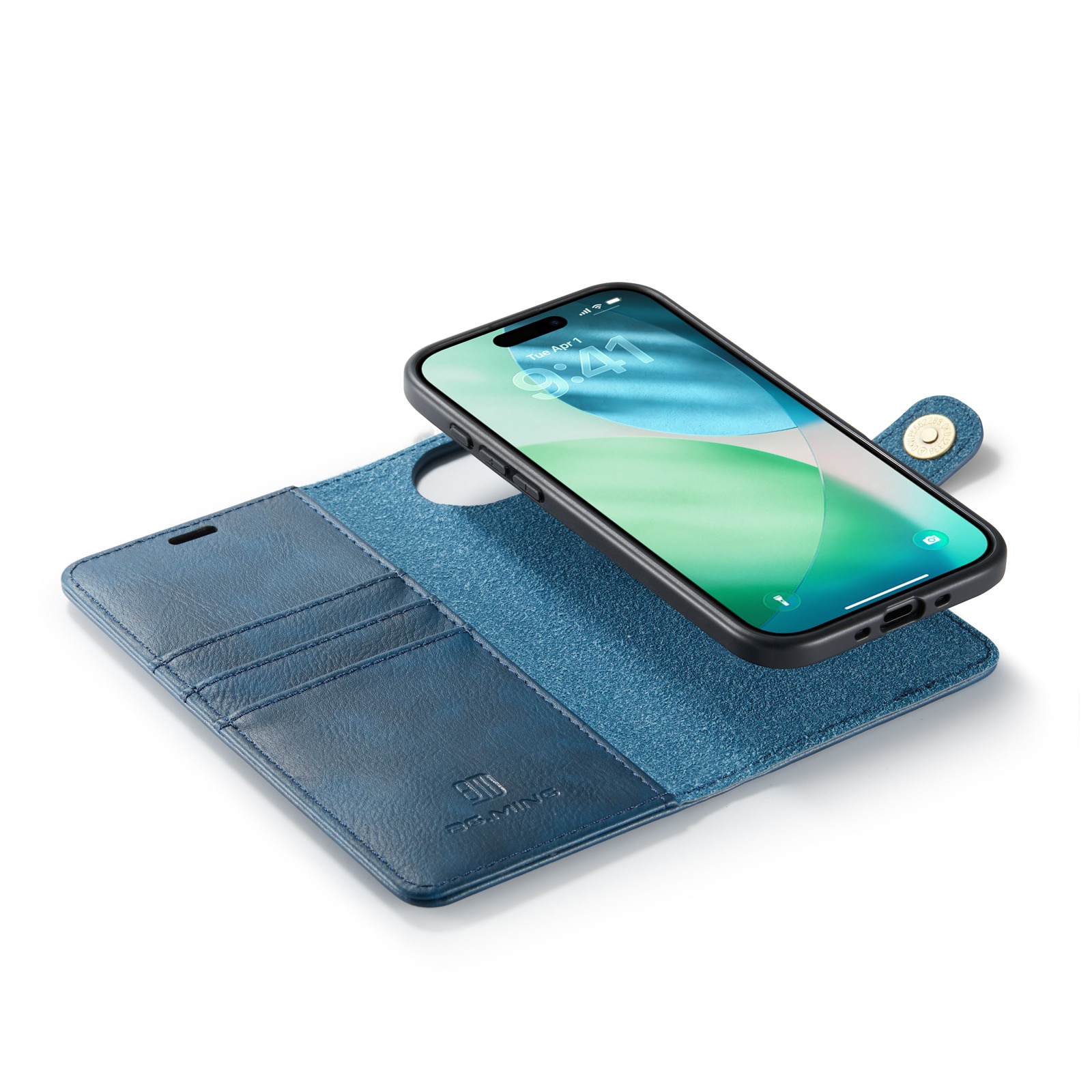 iPhone 17 Air Magnet Wallet Blue