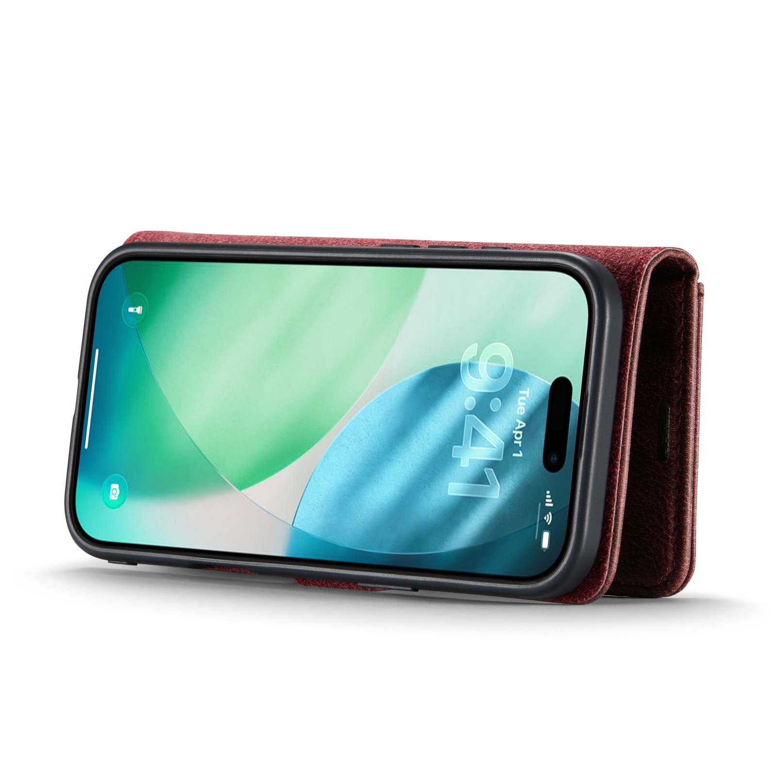iPhone 17 Air Magnet Wallet Red
