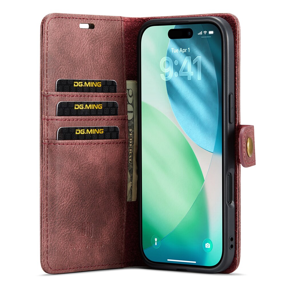 iPhone 17 Air Magnet Wallet Red