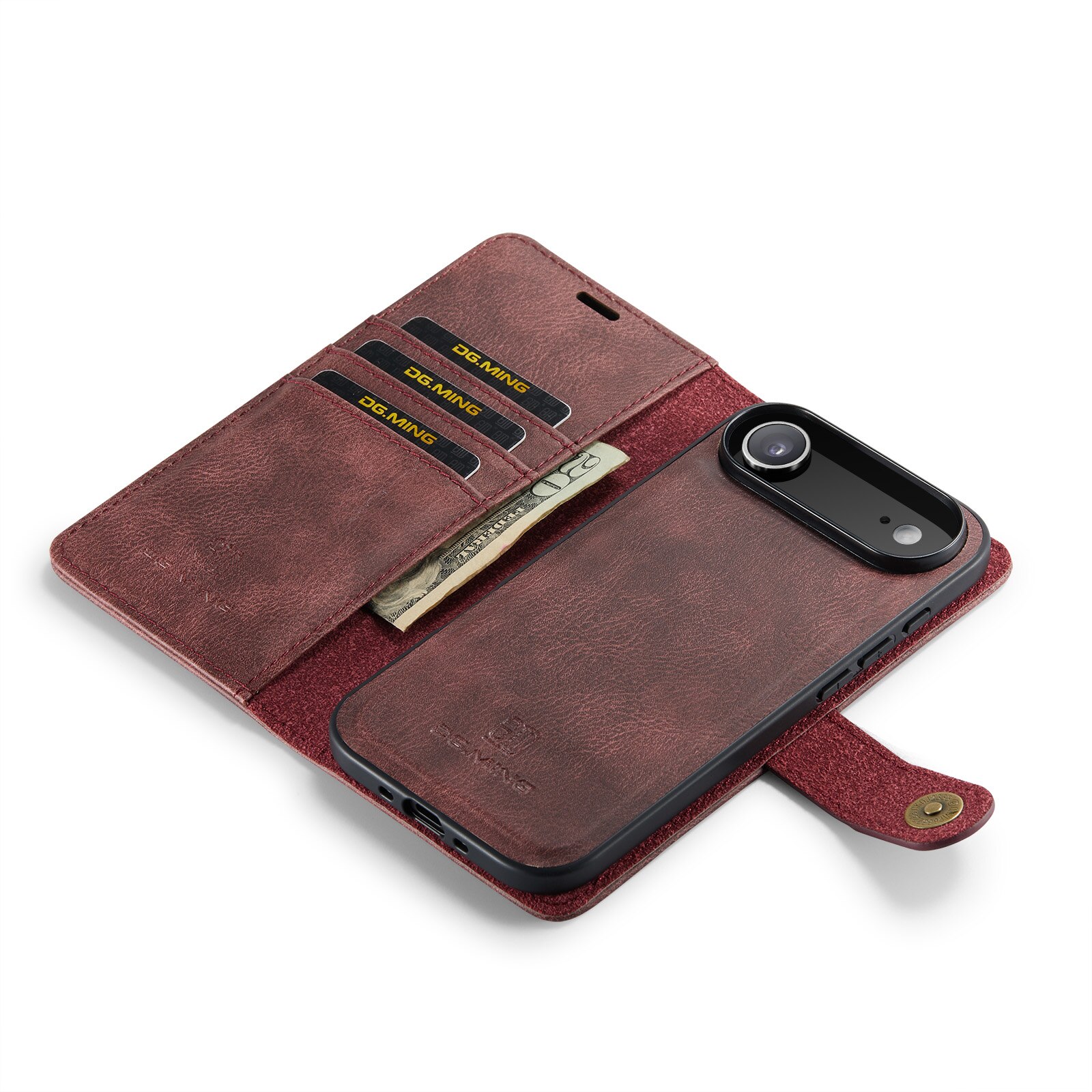 iPhone 17 Air Magnet Wallet Red