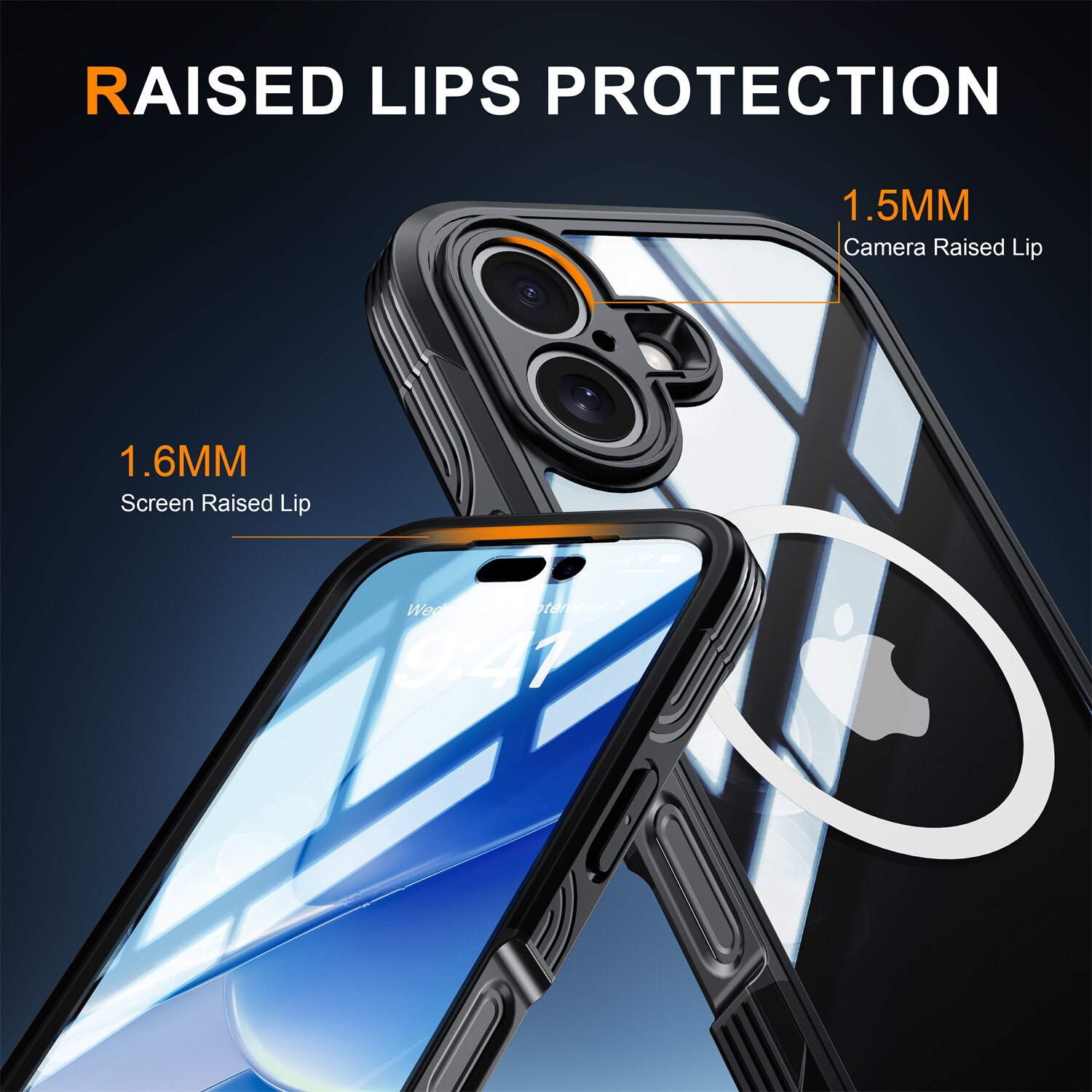 iPhone 17 Premium Full Protection Case Black