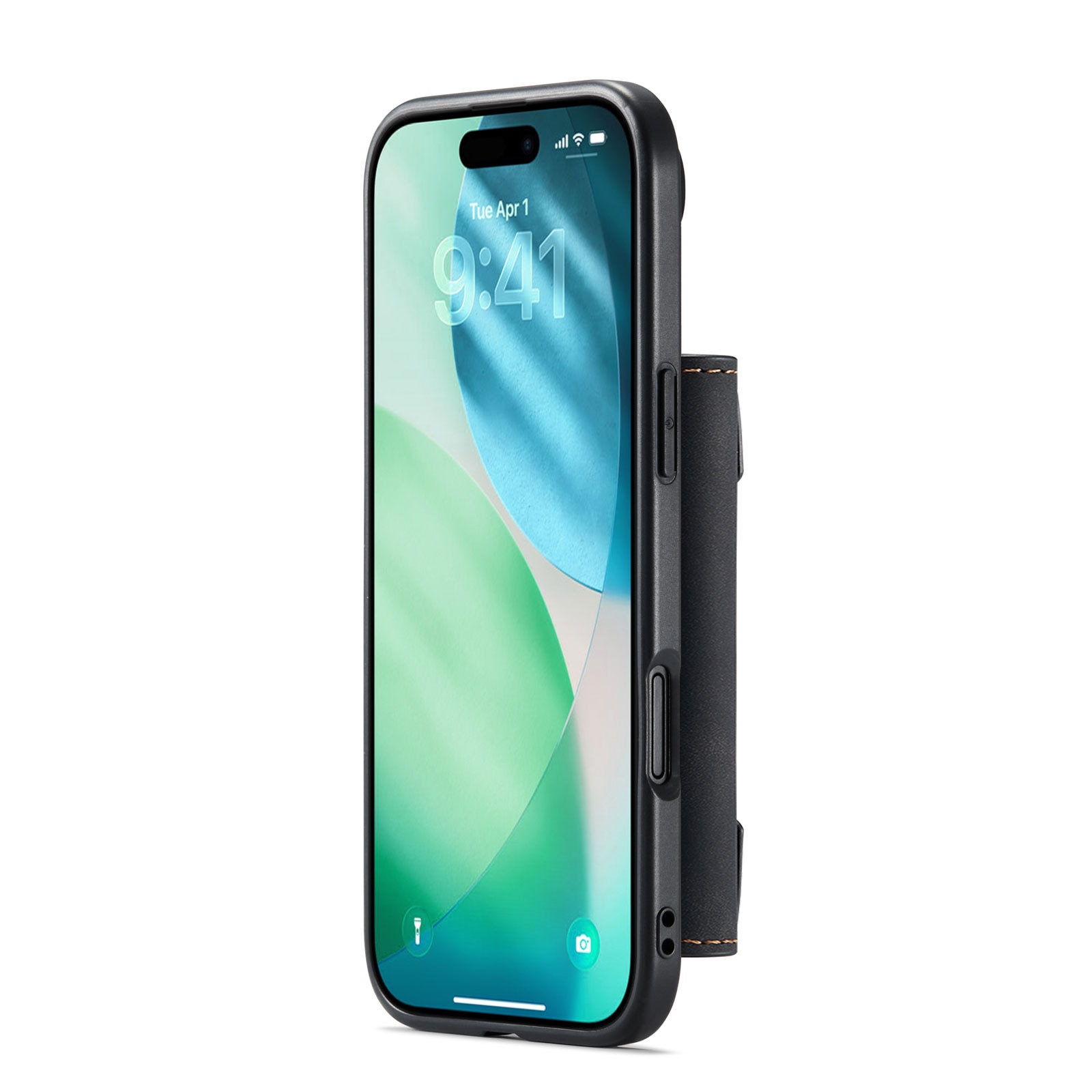 iPhone 17 Air Magnetic Card Slot Case Black