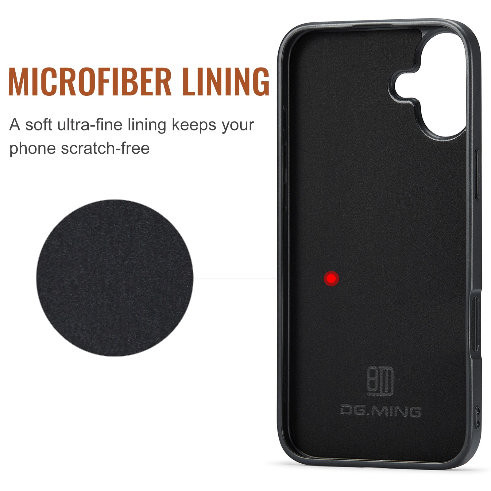 iPhone 17 Magnetic Card Slot Case Black