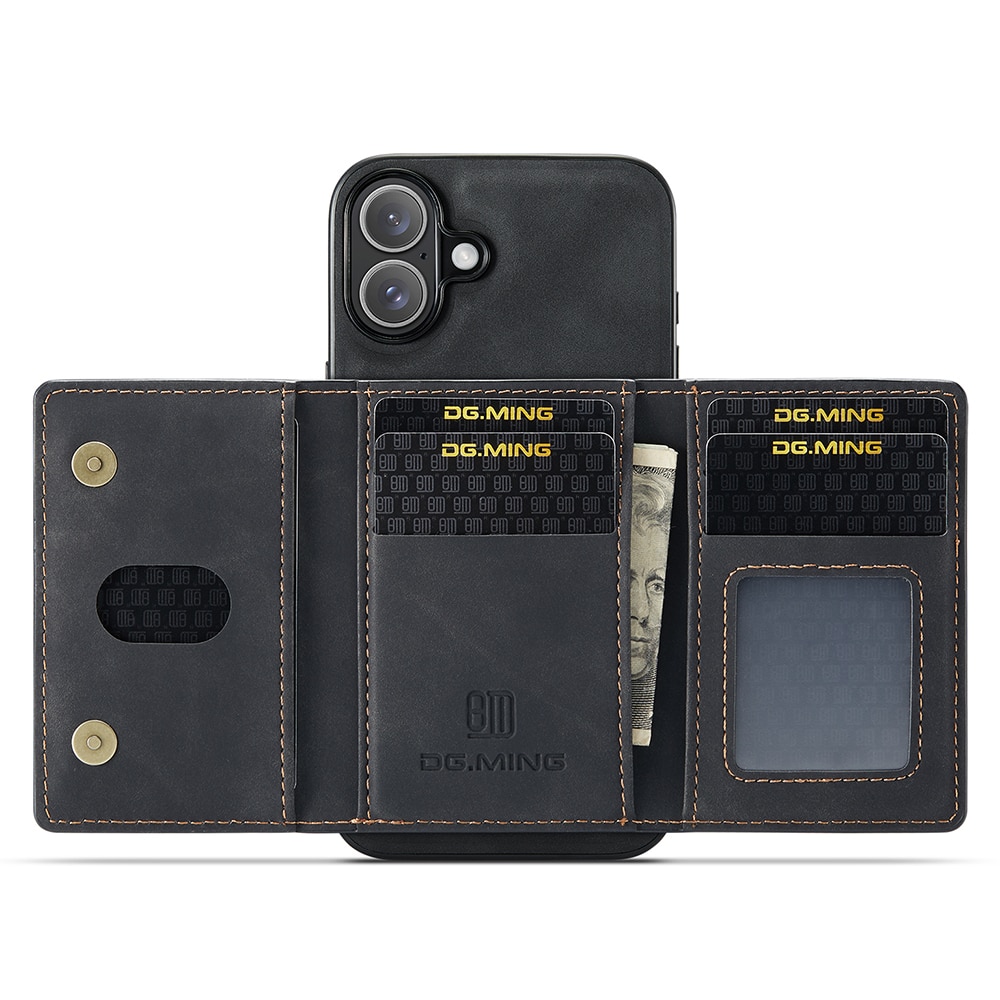 iPhone 17 Magnetic Card Slot Case Black