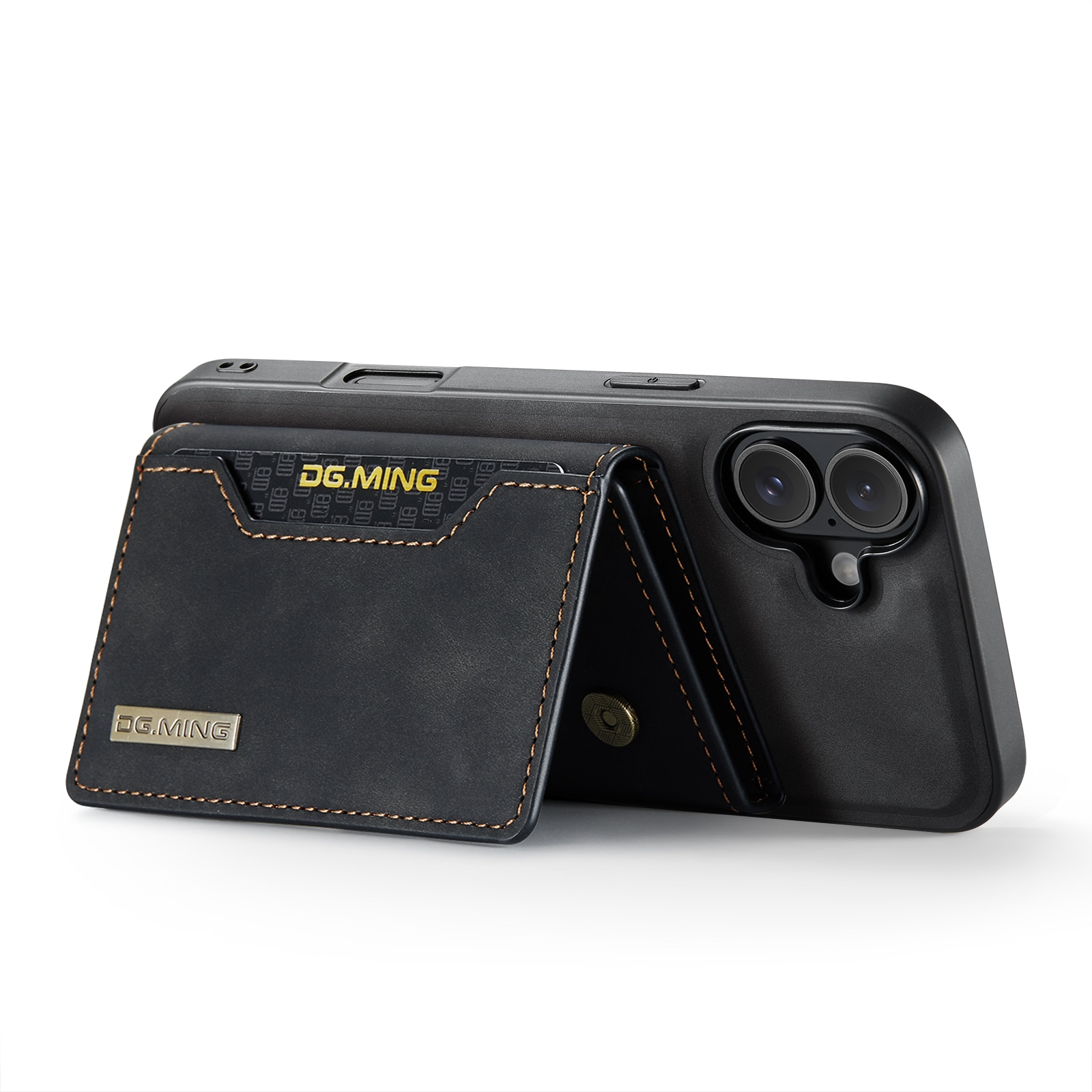iPhone 17 Magnetic Card Slot Case Black