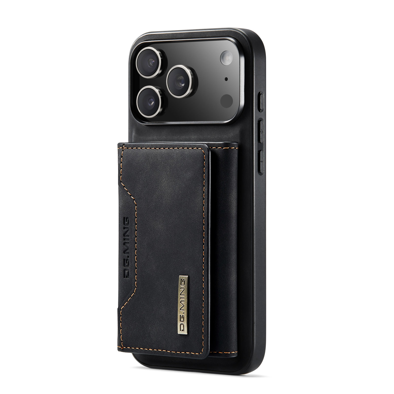 iPhone 17 Pro Magnetic Card Slot Case Black