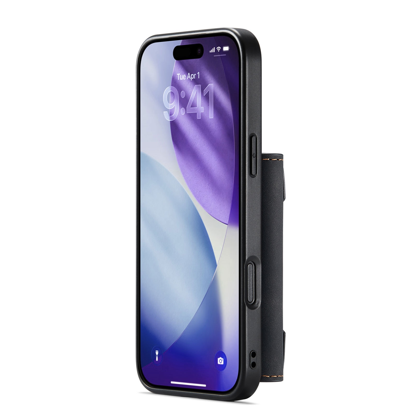 iPhone 17 Pro Magnetic Card Slot Case Black