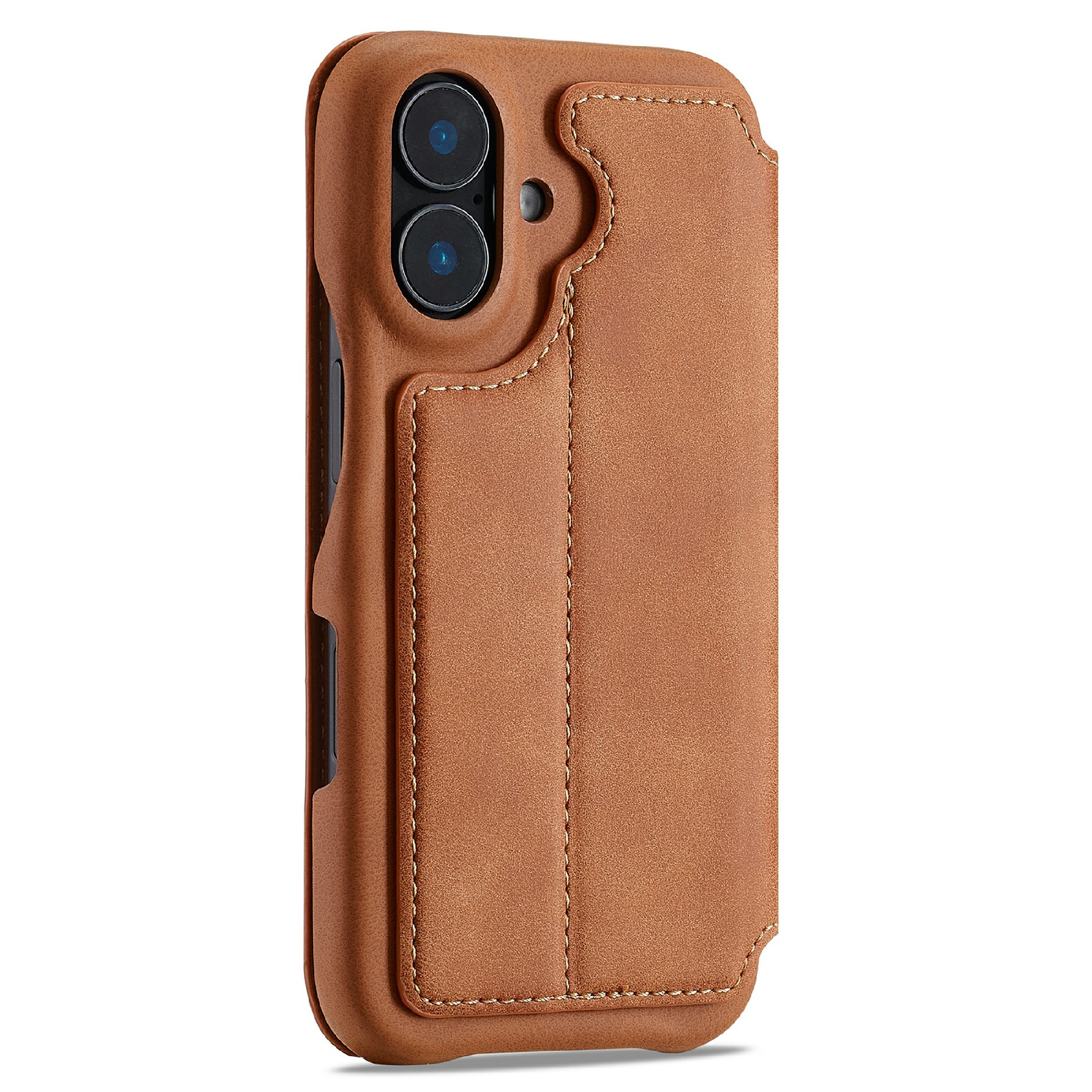 iPhone 17 Slim Wallet Case Cognac