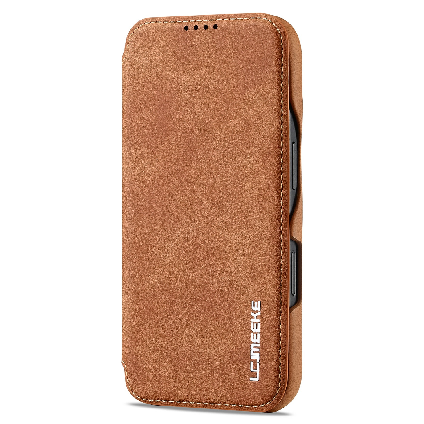 iPhone 17 Slim Wallet Case Cognac