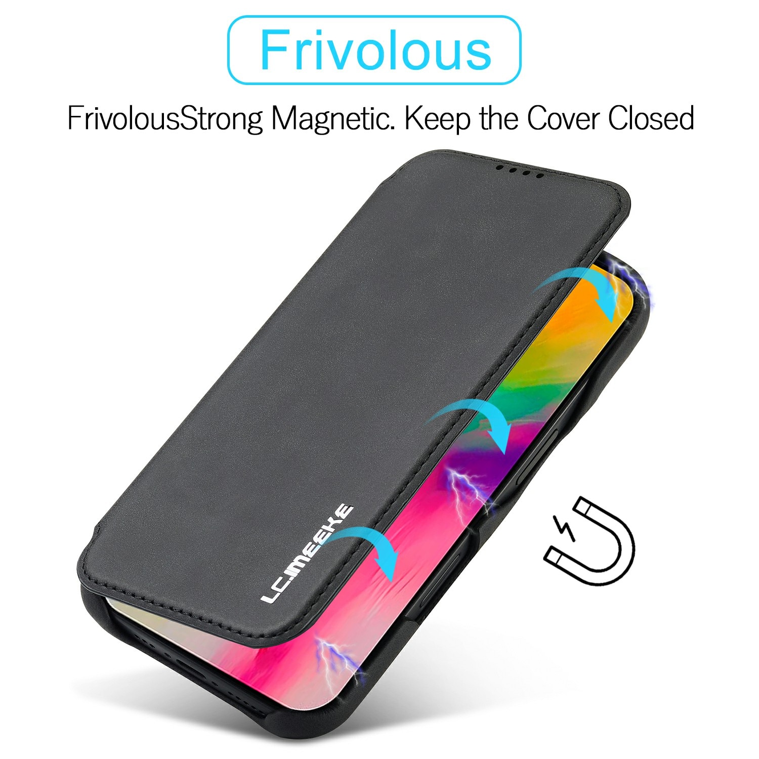 iPhone 17 Slim Wallet Case Black