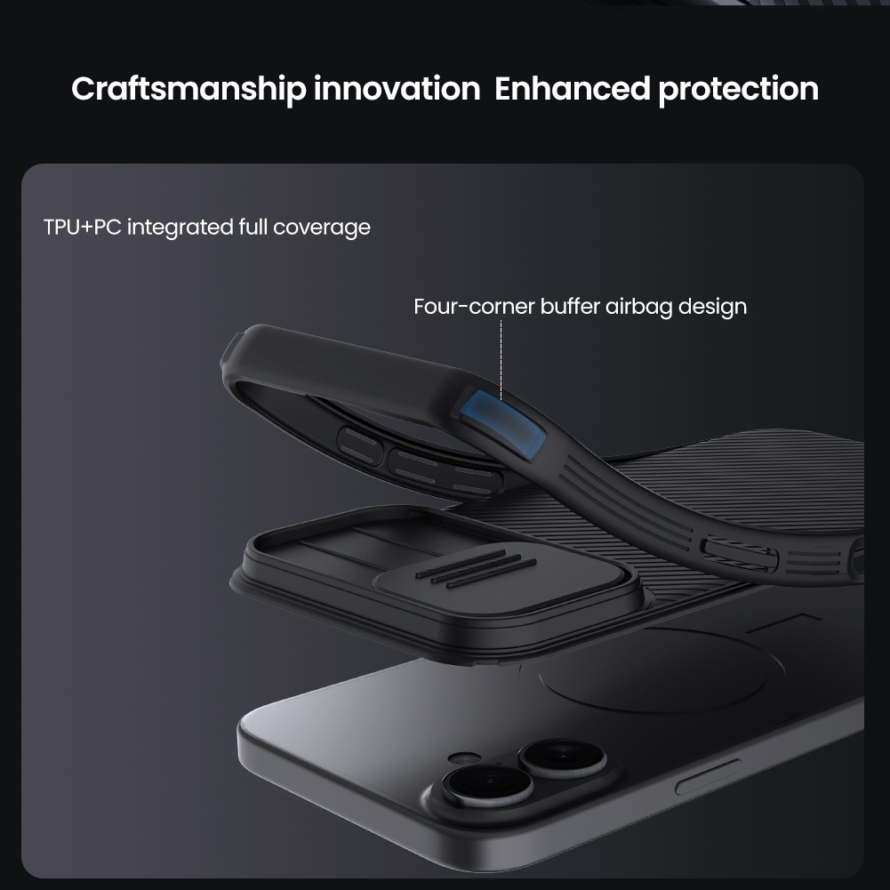 iPhone 17 CamShield Case MagSafe Black