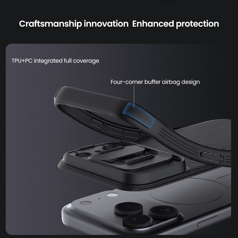 iPhone 17 Pro CamShield Case MagSafe Black