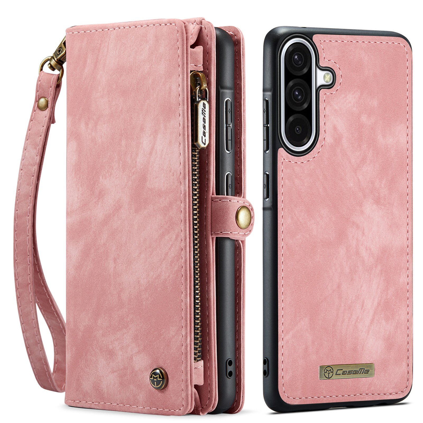 Samsung Galaxy A17 Multi-slot Wallet Case Pink