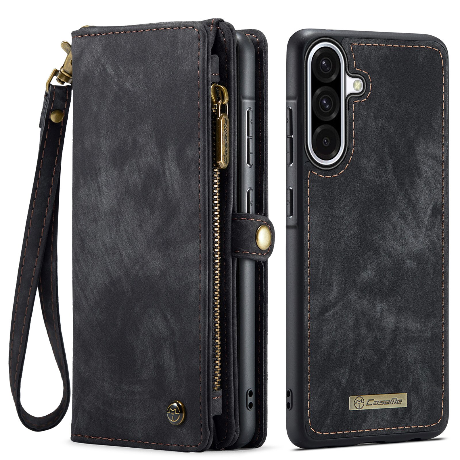 Samsung Galaxy A17 Multi-slot Wallet Case Grey
