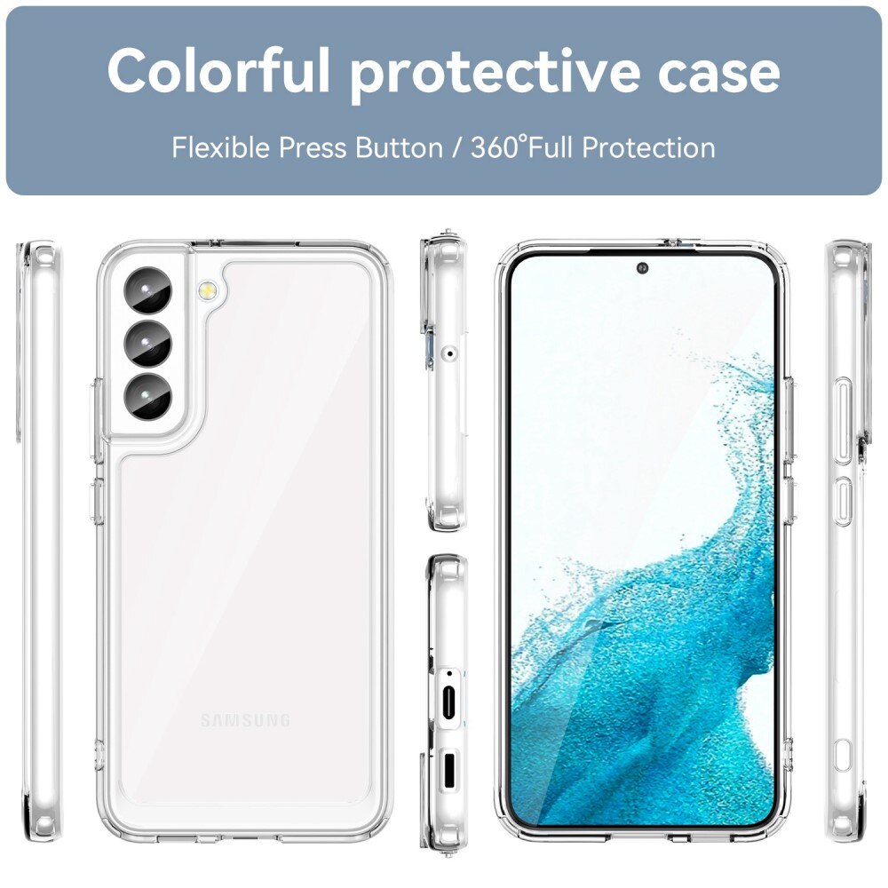 Samsung Galaxy S23 Plus Hybrid Case Transparent