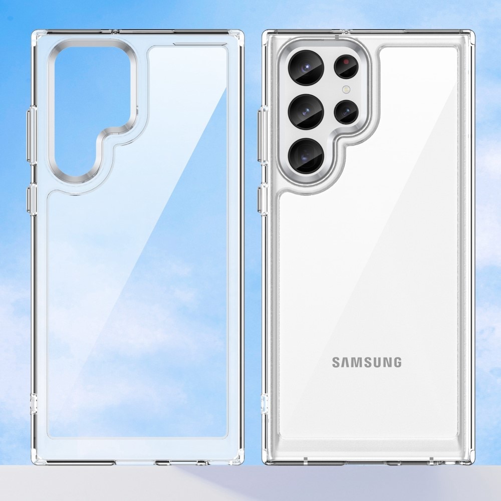 Samsung Galaxy S23 Ultra Crystal Hybrid Case Transparent