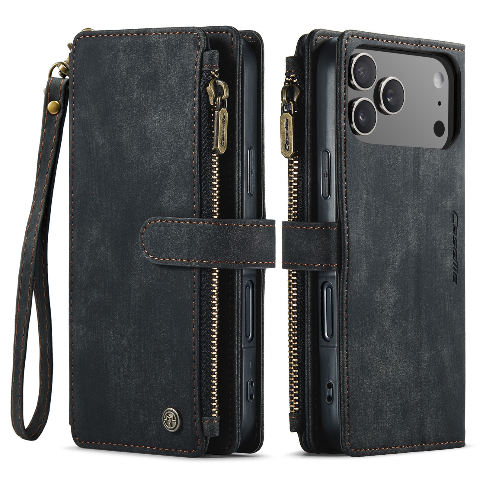 iPhone 17 Pro Multi-slot Wallet Case Grey