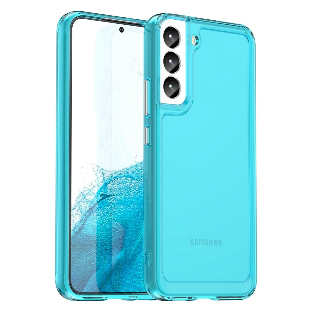 Samsung Galaxy S23 Crystal Hybrid Case Blue