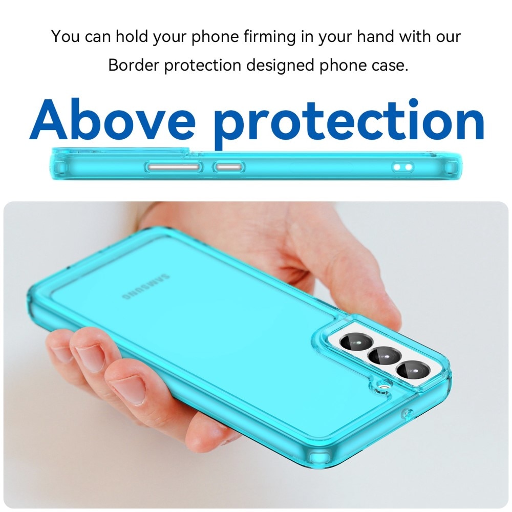 Samsung Galaxy S23 Crystal Hybrid Case Blue