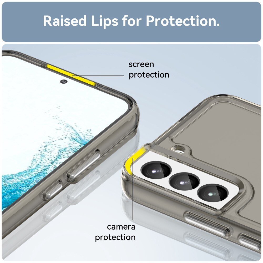 Samsung Galaxy S23 Plus Crystal Hybrid Case Grey