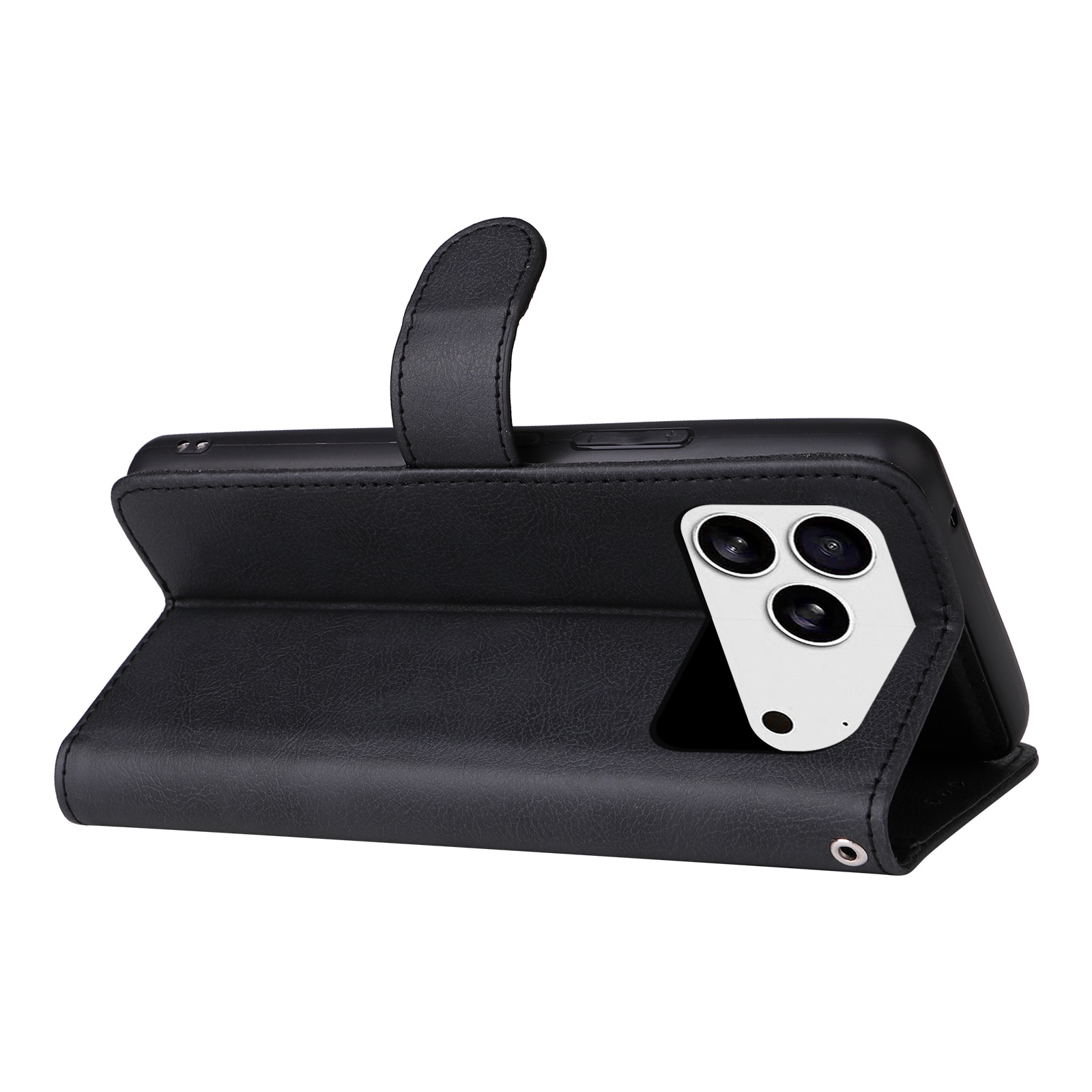 iPhone 17 Pro Magnetic Book Cover Black