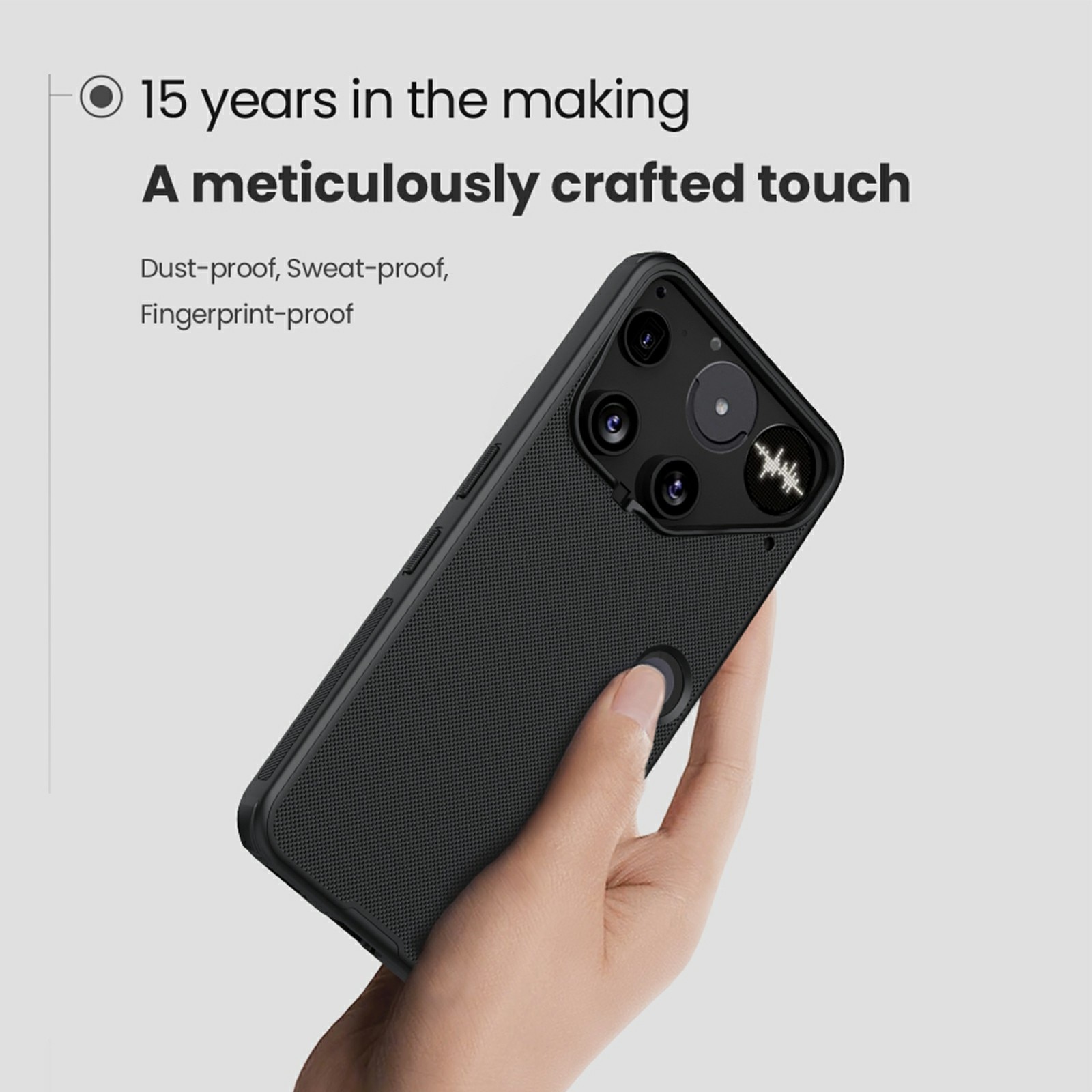 Super Frosted Shield Nothing Phone 3 Black