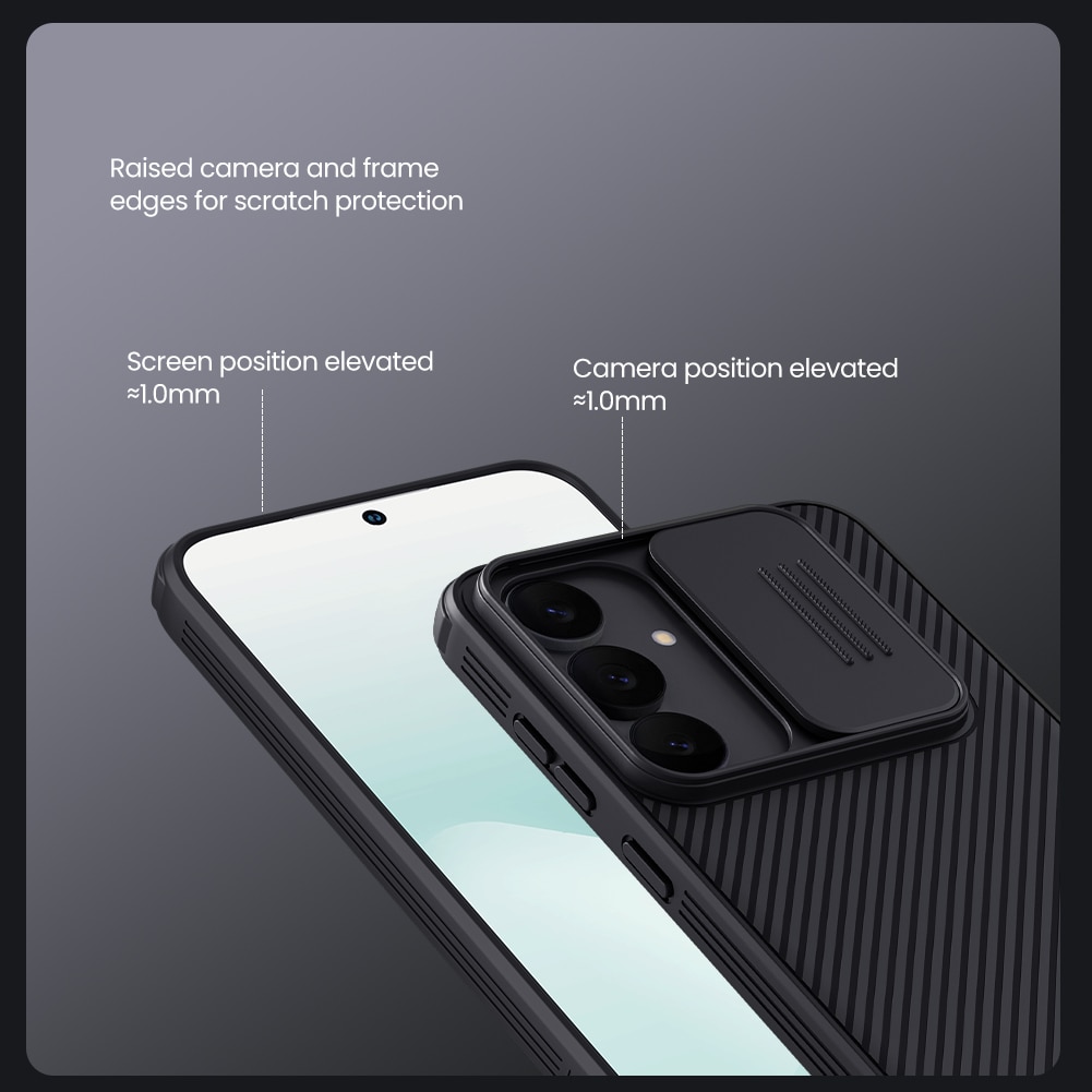 Samsung Galaxy S25 FE CamShield Case Black