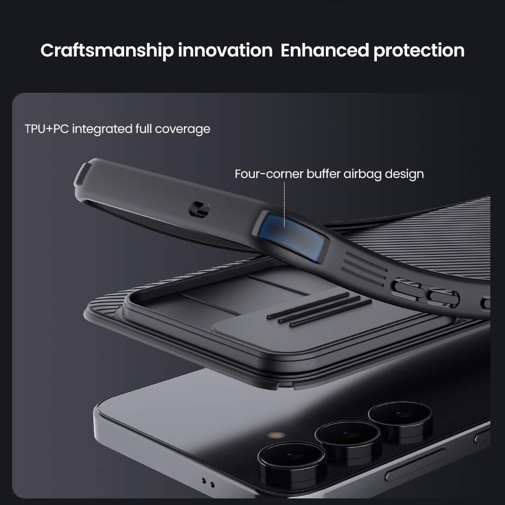 Samsung Galaxy S25 FE CamShield Case Black