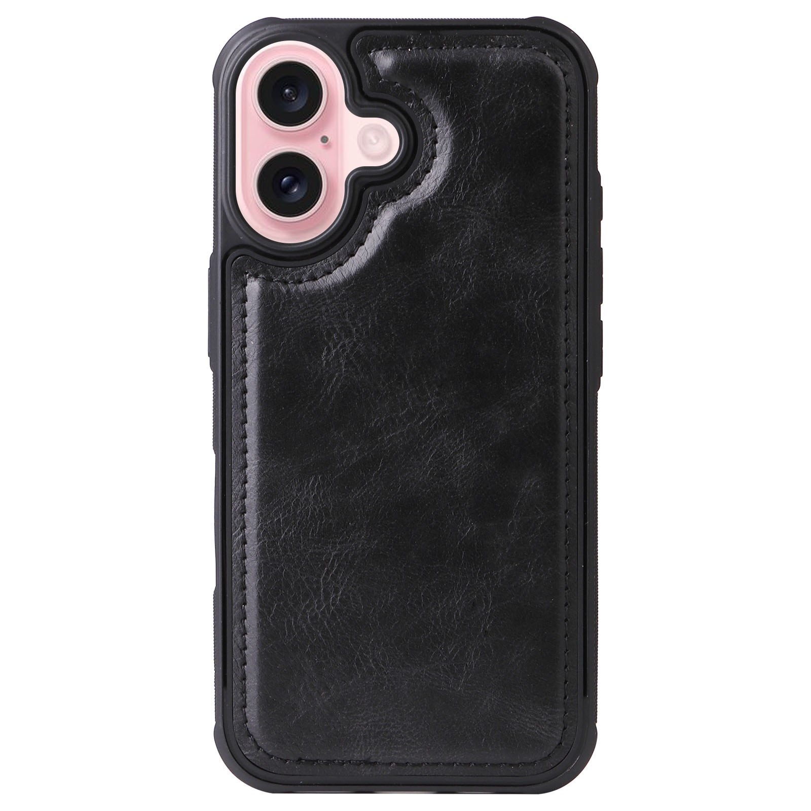 iPhone 17 Magnet Leather Multi Wallet Black