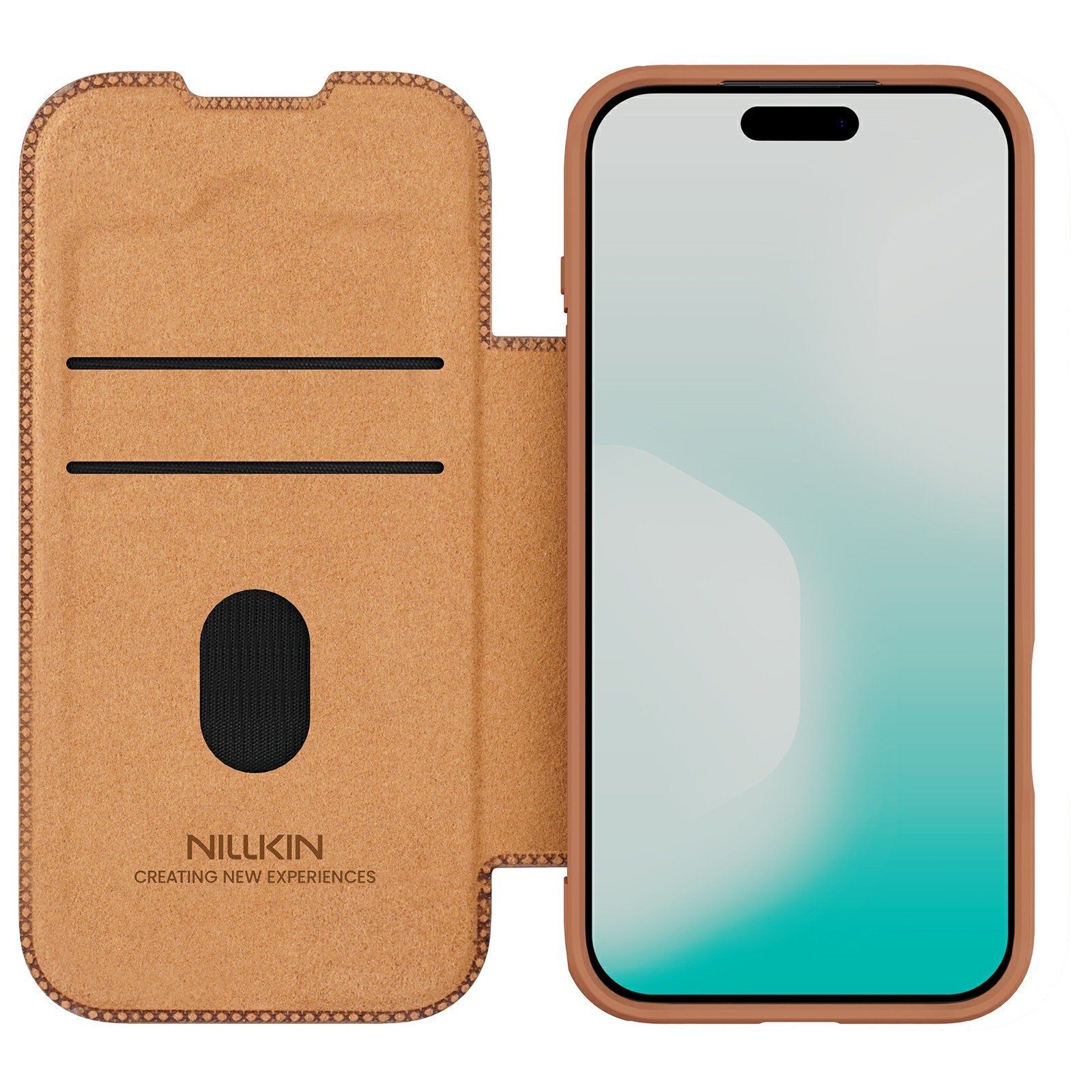 iPhone 17 Pro Max Qin Pro CamShield Cover Brown