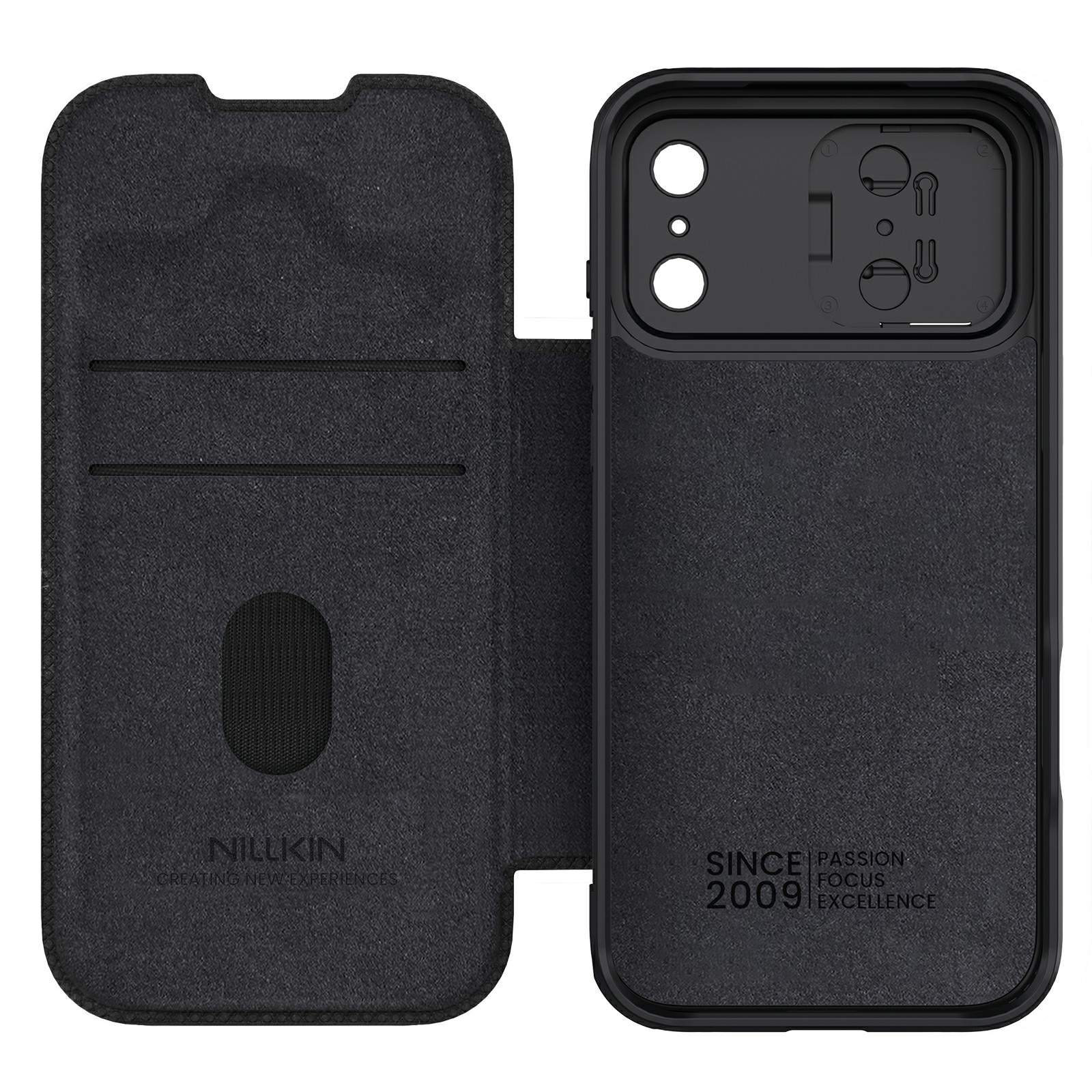 iPhone 17 Pro Max Qin Pro CamShield Cover Black