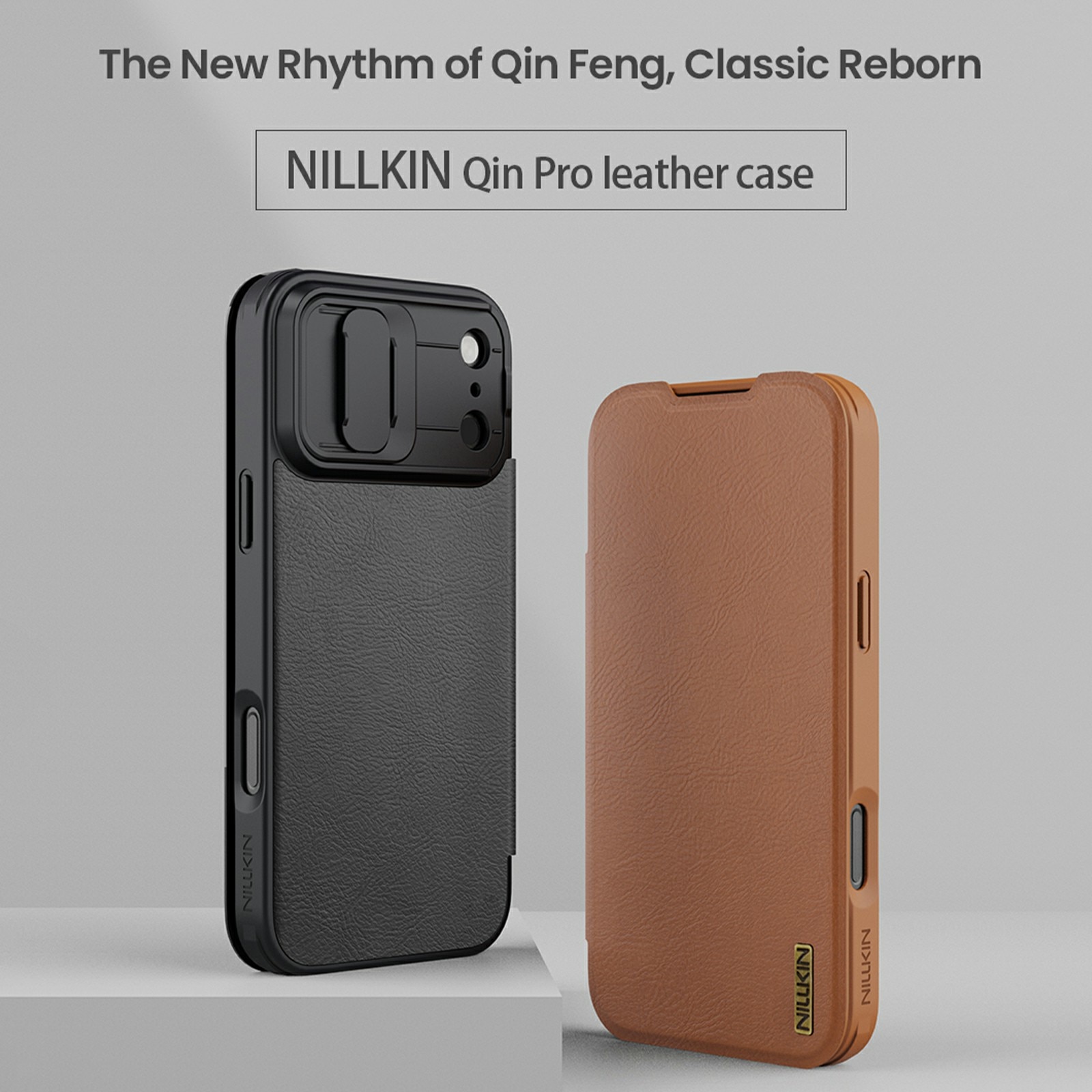 iPhone 17 Pro Max Qin Pro CamShield Cover Black