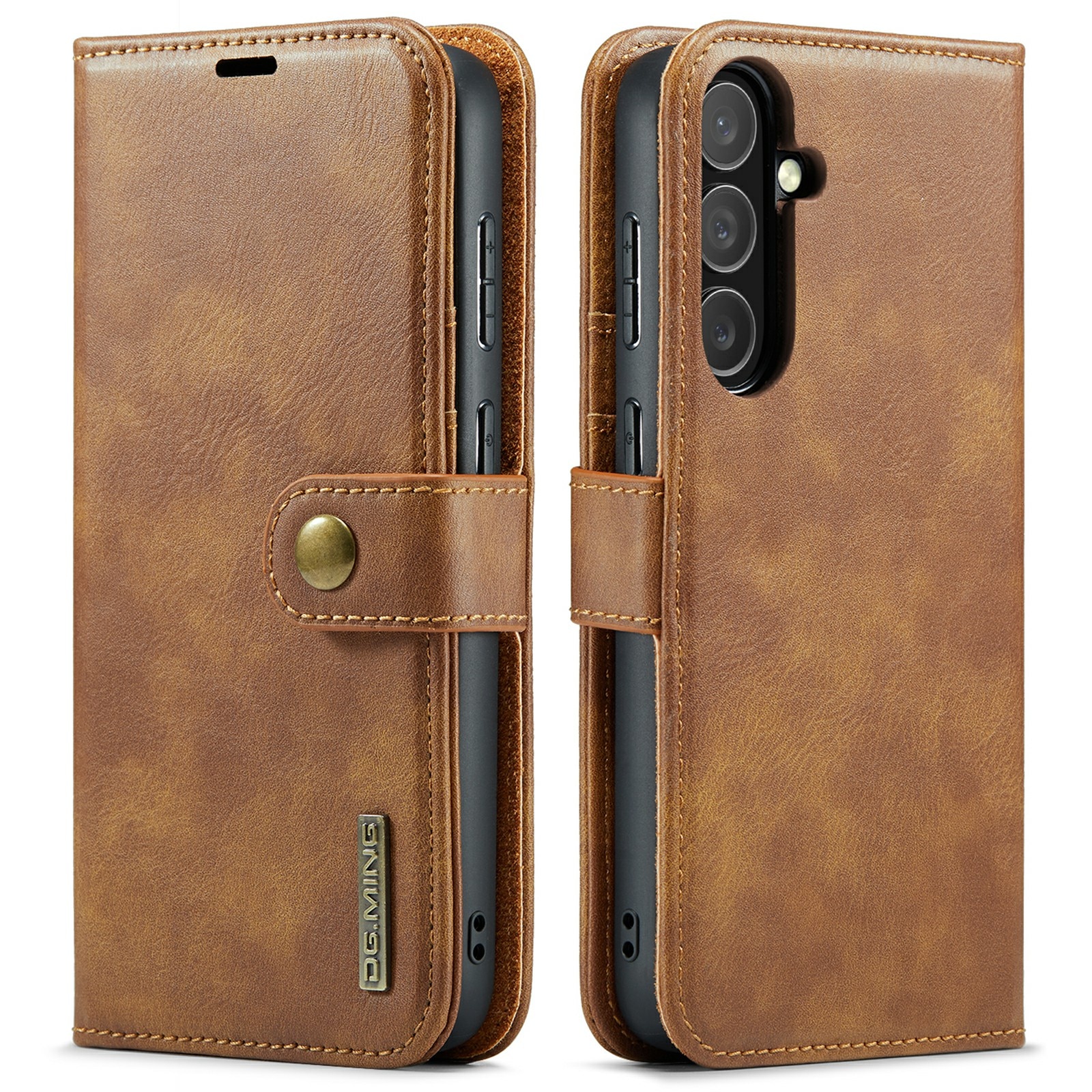 Samsung Galaxy S25 FE Magnet Wallet Cognac