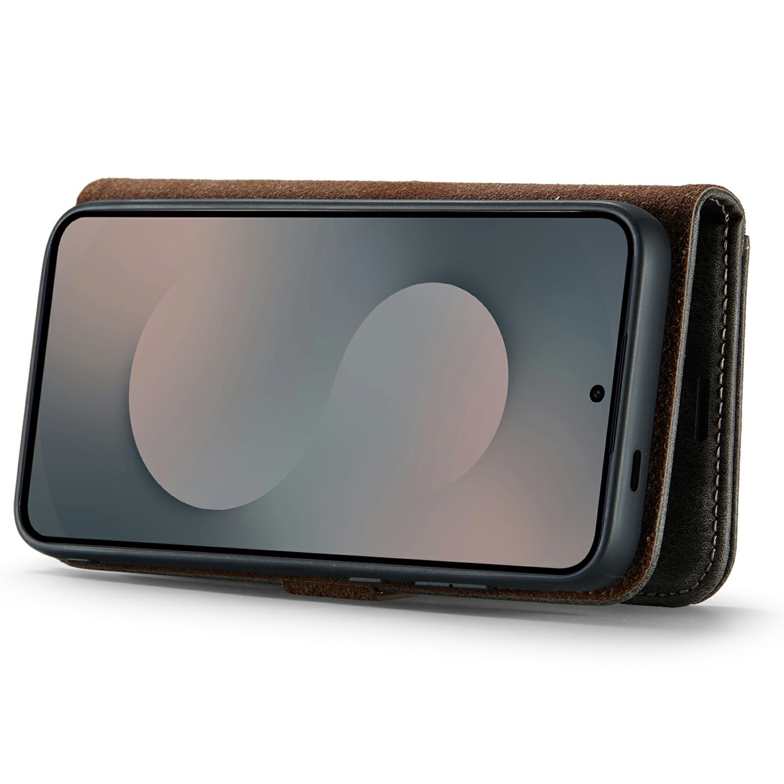 Samsung Galaxy S25 FE Magnet Wallet Brown