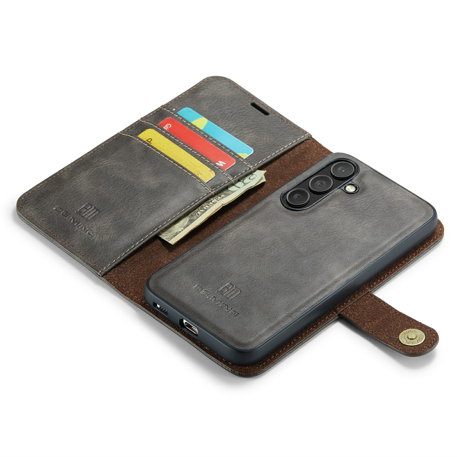 Samsung Galaxy S25 FE Magnet Wallet Brown