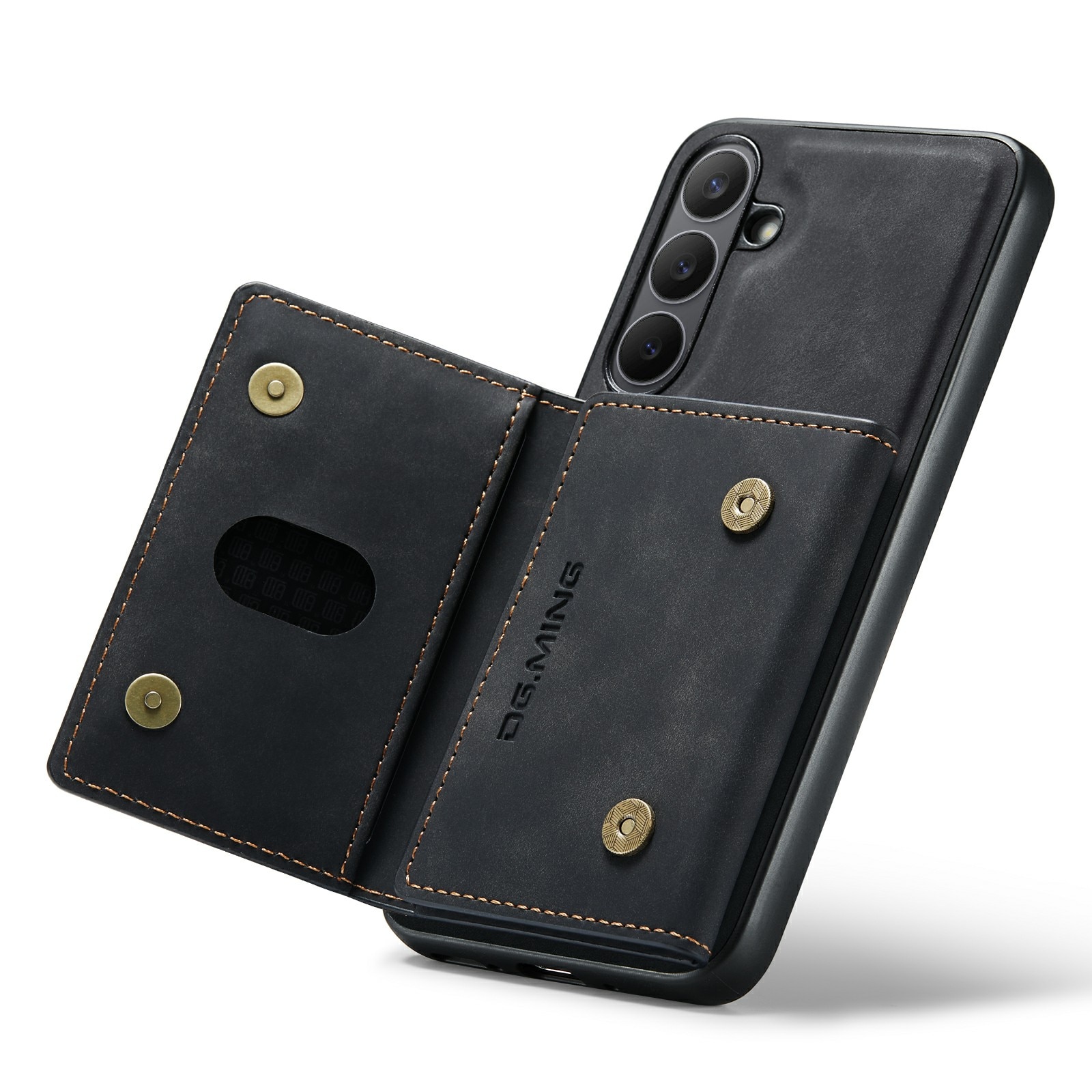Samsung Galaxy S25 FE Magnetic Card Slot Case Black