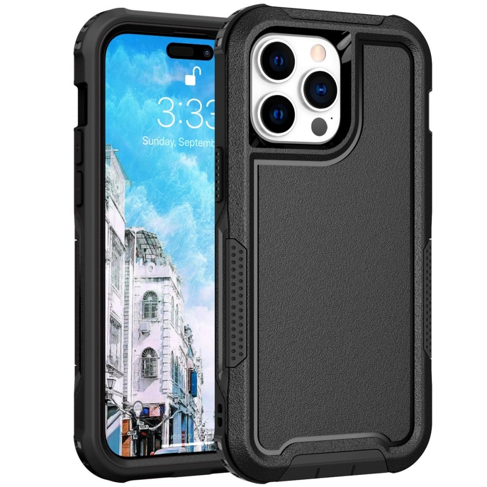 iPhone 14 Pro Extra Full Cover Case Black