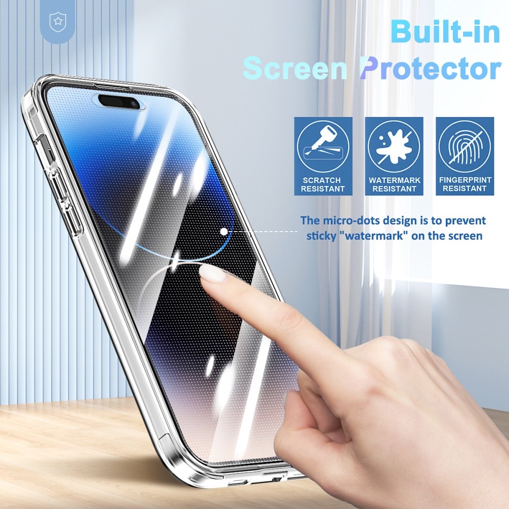 iPhone 14 Pro Full Protection Case Transparent