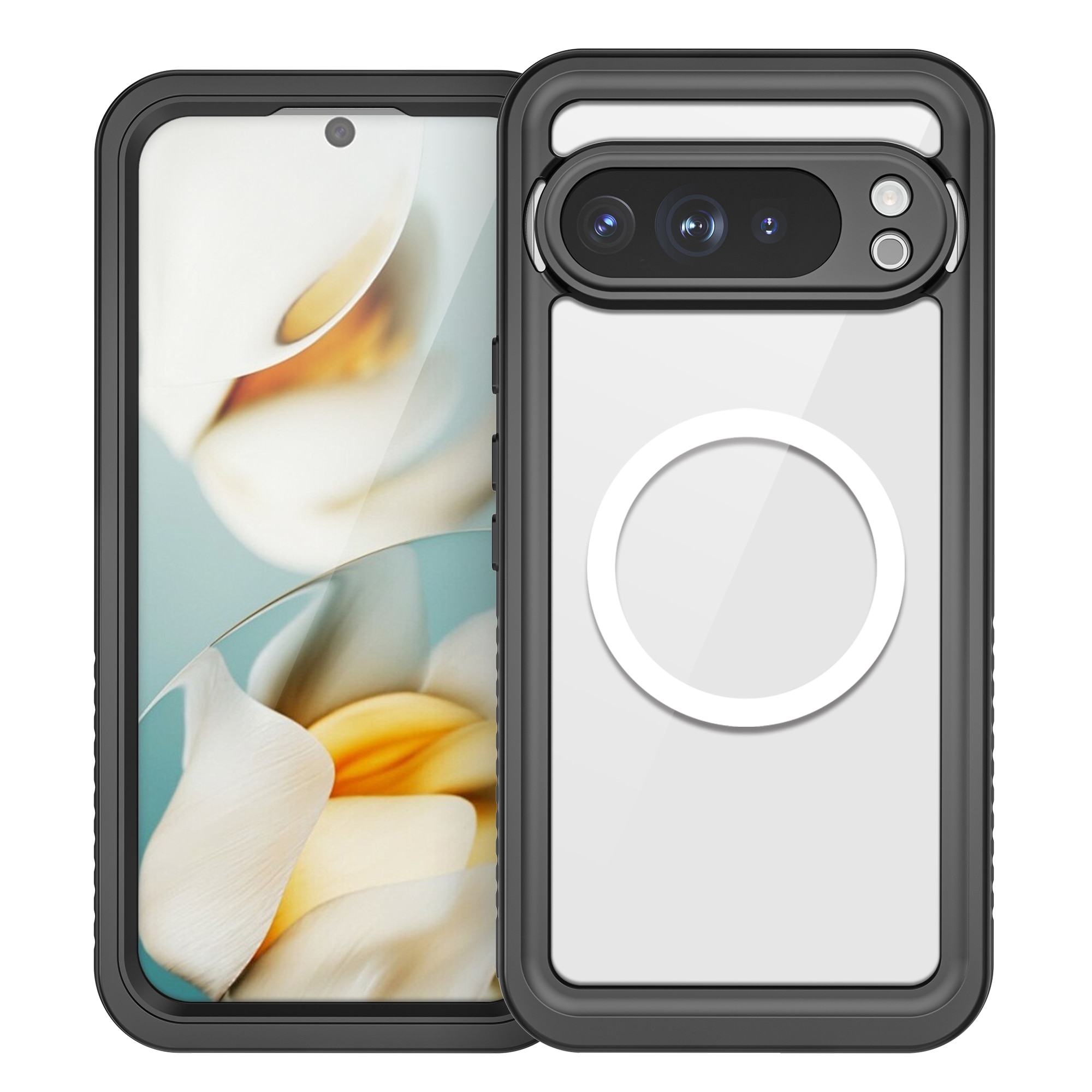 Google Pixel 10 Pro XL Waterproof Case Transparent