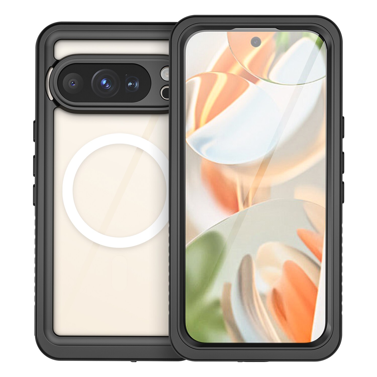 Google Pixel 10 Pro Waterproof Case Transparent