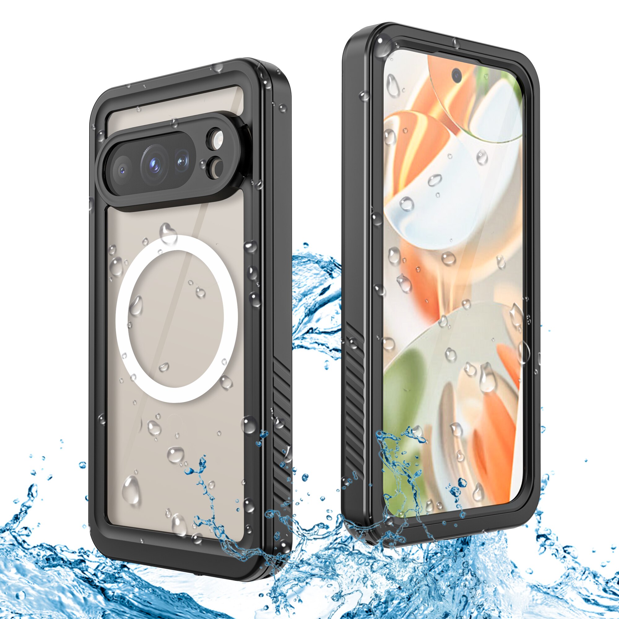 Google Pixel 10 Pro Waterproof Case Transparent