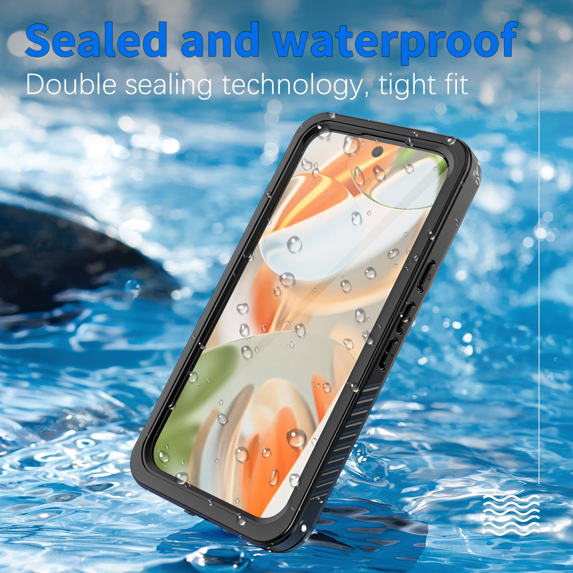 Google Pixel 10 Pro Waterproof Case Transparent