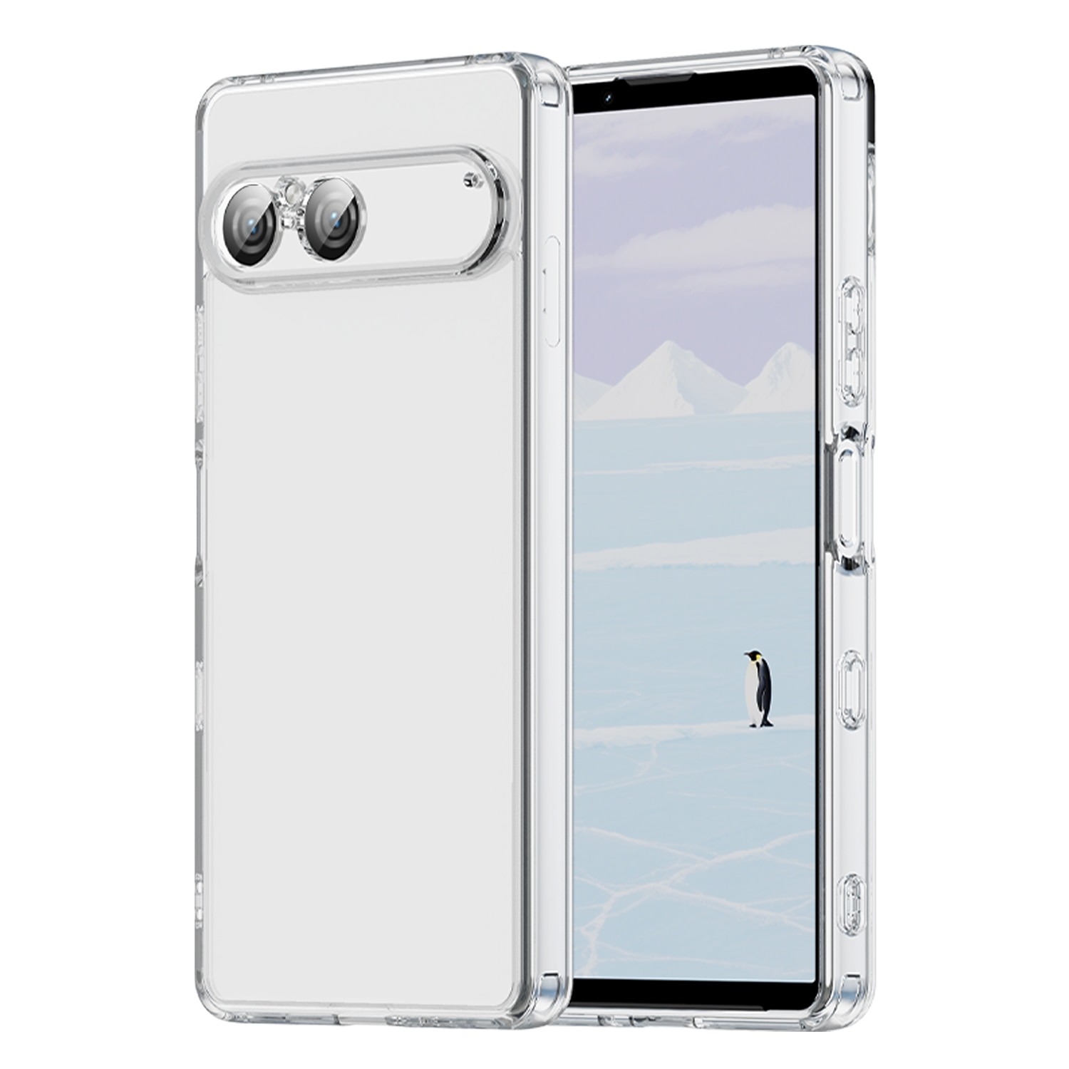 Sony Xperia 10 VII Hybrid Case Transparent