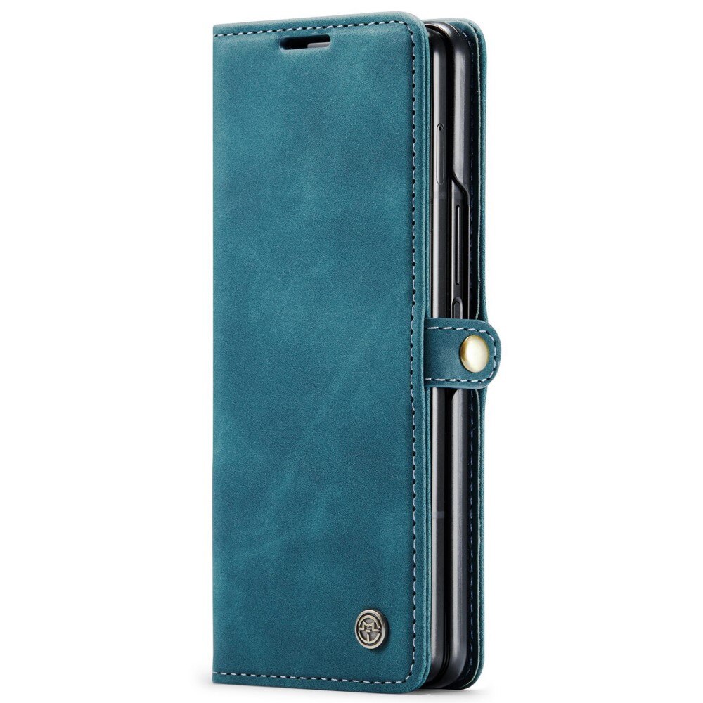 Samsung Galaxy Z Fold 4 Slim Wallet Case blue