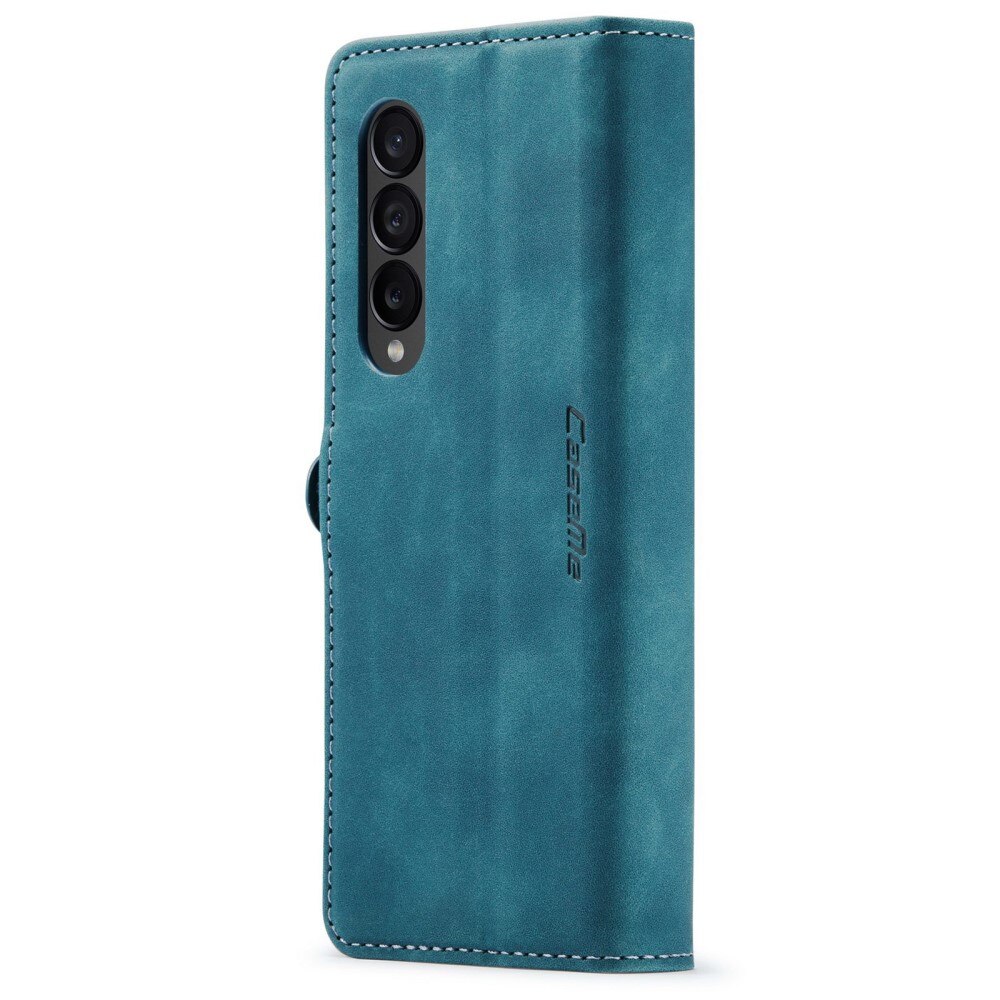 Samsung Galaxy Z Fold 4 Slim Wallet Case blue