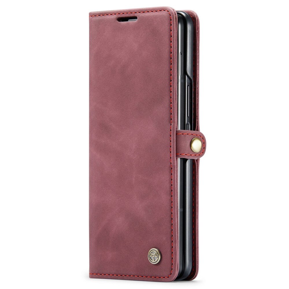 Samsung Galaxy Z Fold 4 Slim Wallet Case red