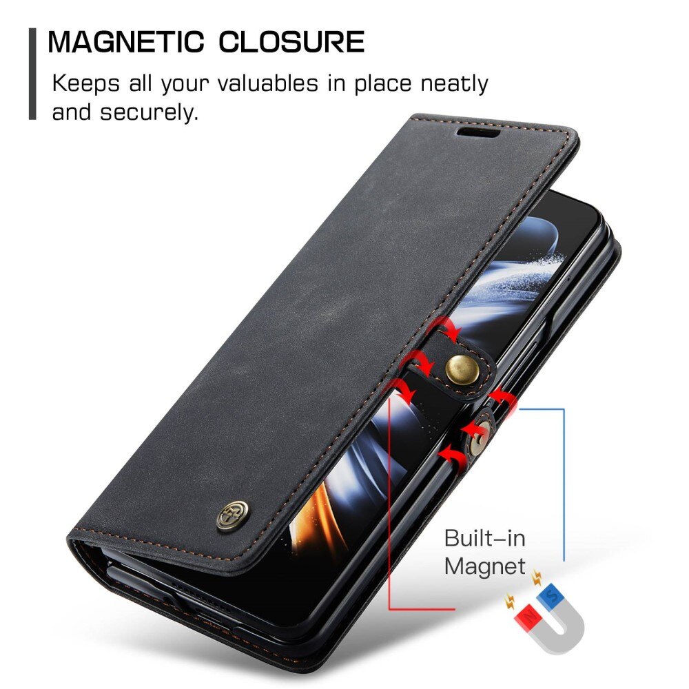 Samsung Galaxy Z Fold 4 Slim Wallet Case black