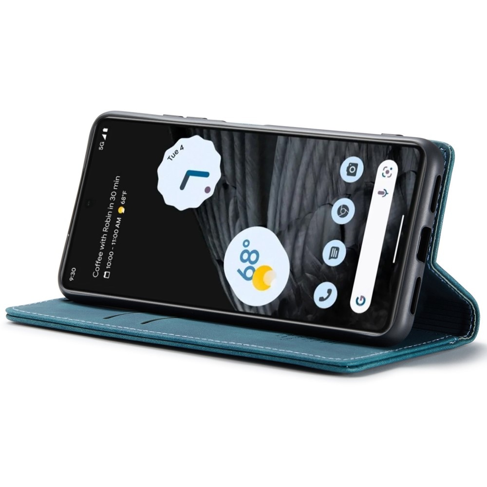 Google Pixel 7 Slim Wallet Case blue