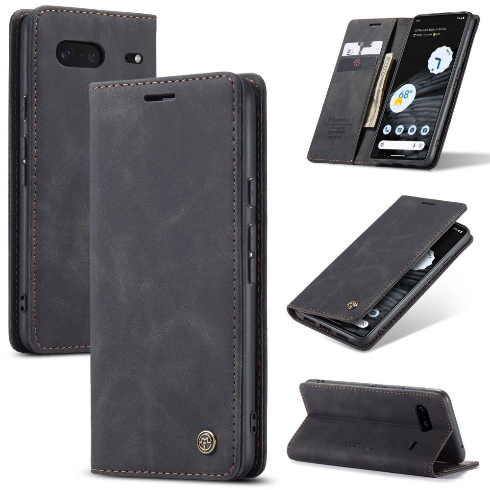 Google Pixel 7 Slim Wallet Case black